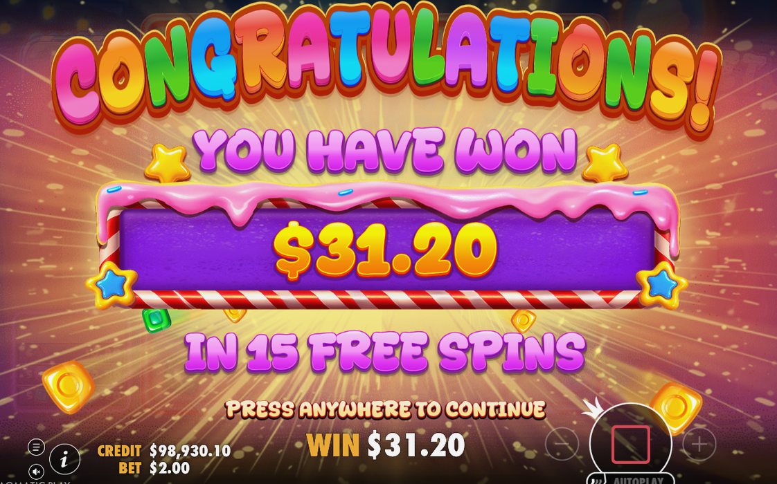 Free Spins round with MONEY symbols kept across spins