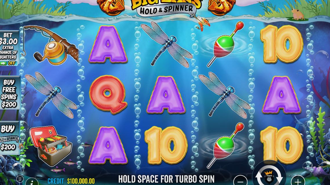 Big Bass – Hold & Spinner