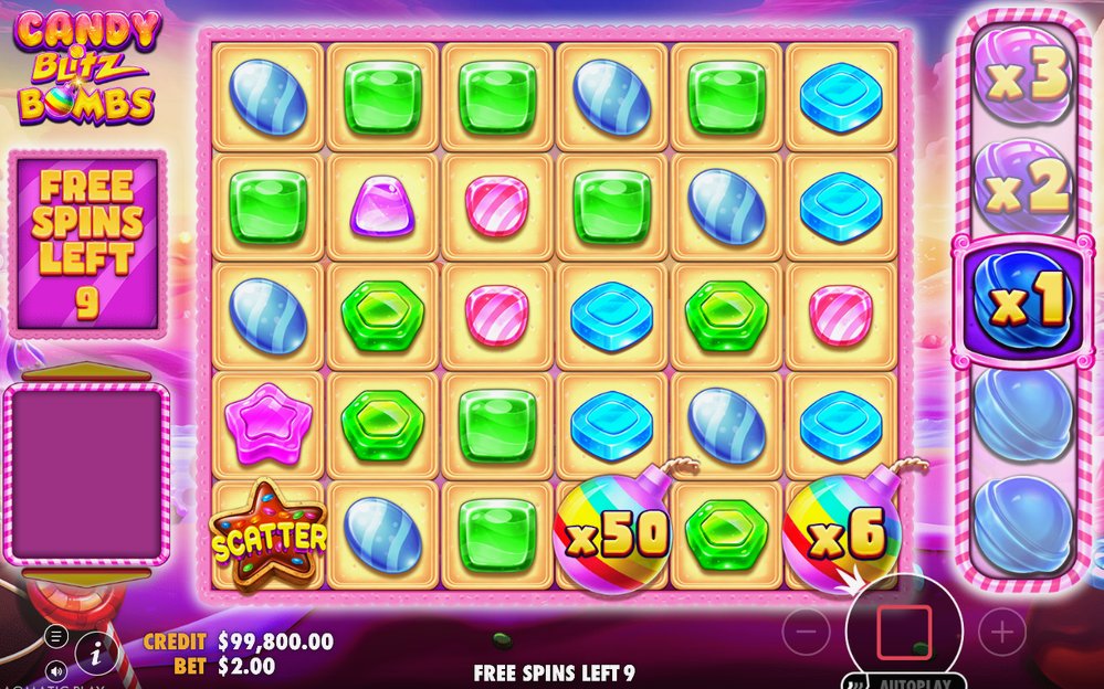 Free Spins round with the Multiplier Reel