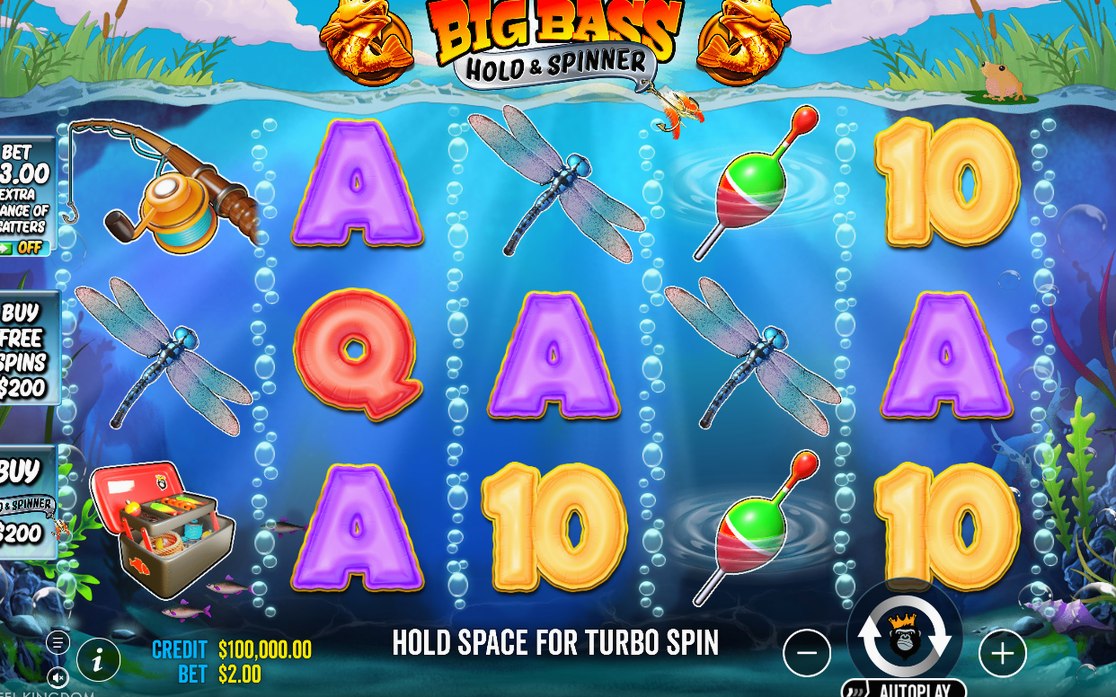 Big Bass – Hold & Spinner